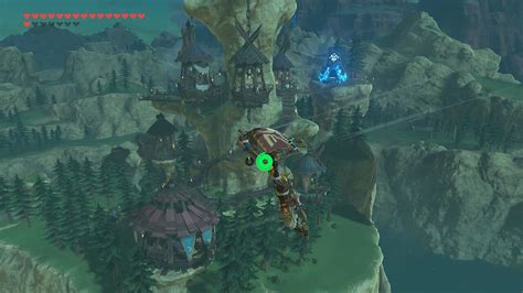 zelda breath of the wild rito village|zelda rito village walkthrough.